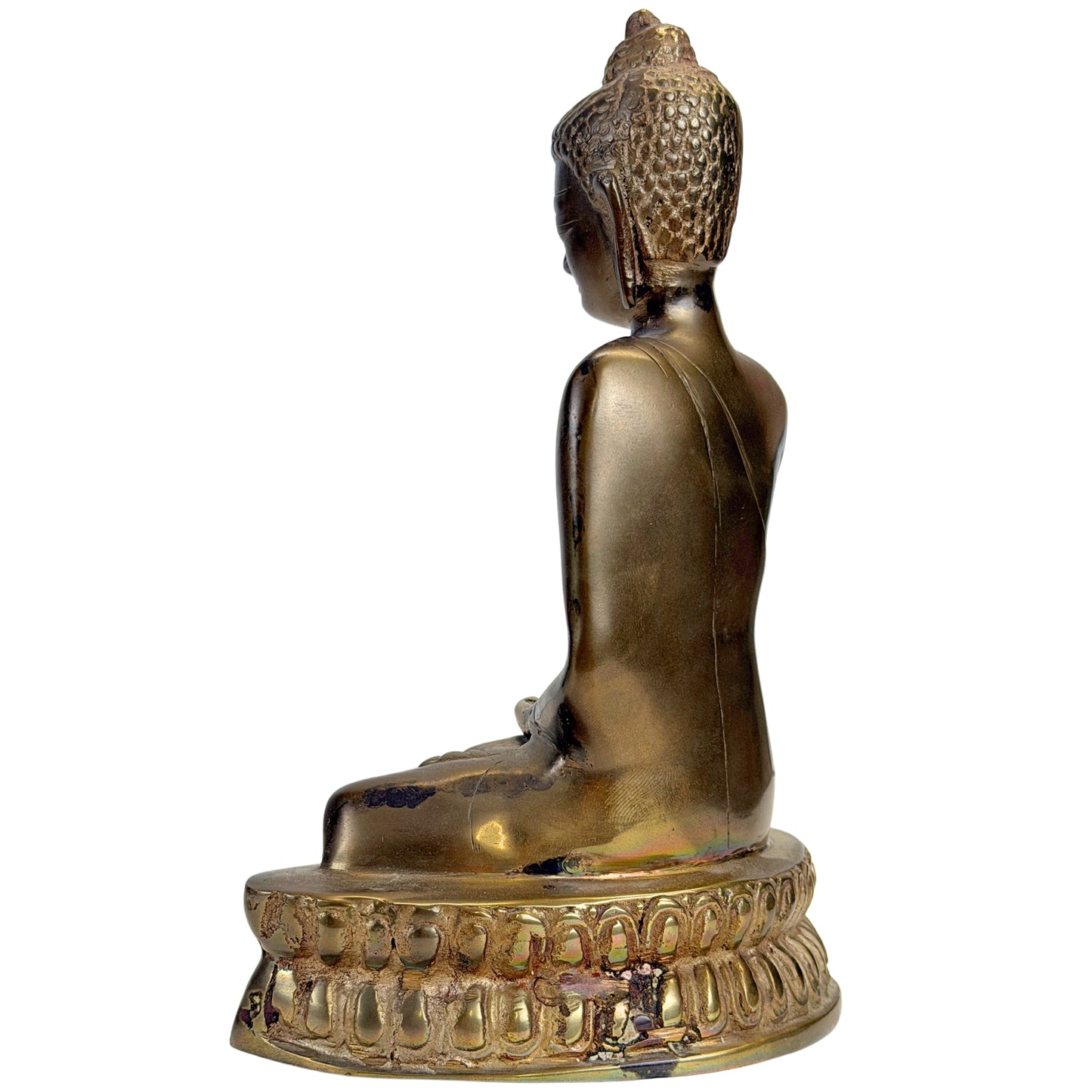 Bhumisparsha Mudra van een Tibetaanse Boeddha uit de 19e eeuw