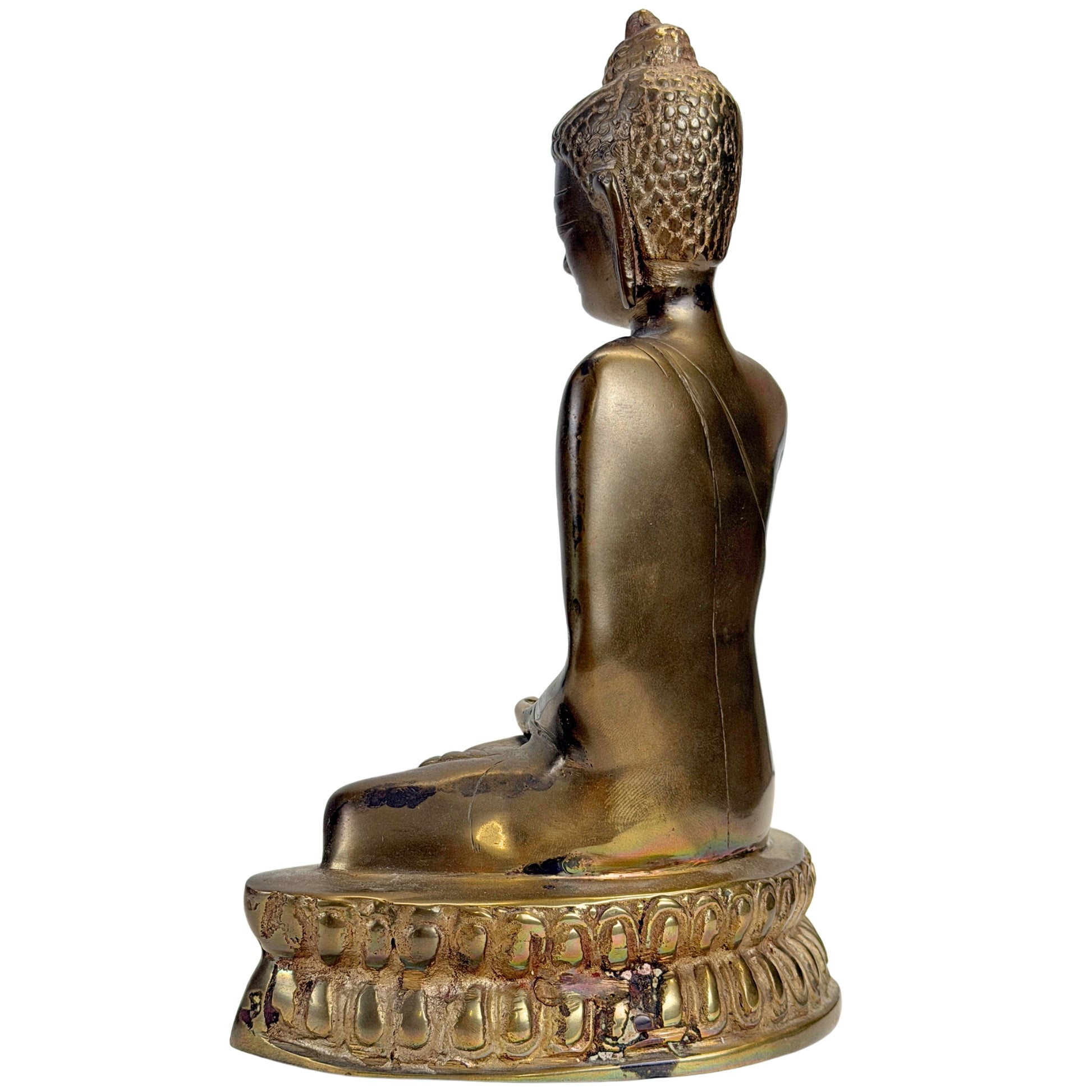Bhumisparsha Mudra van een Tibetaanse Boeddha uit de 19e eeuw