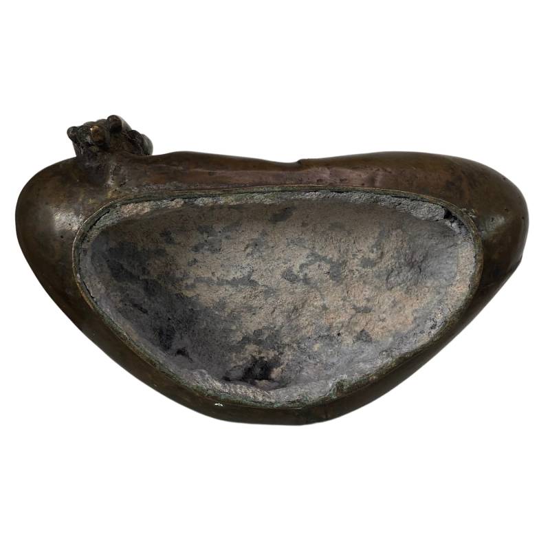 Buddha bronze Thailand bhumisparsha posture statue