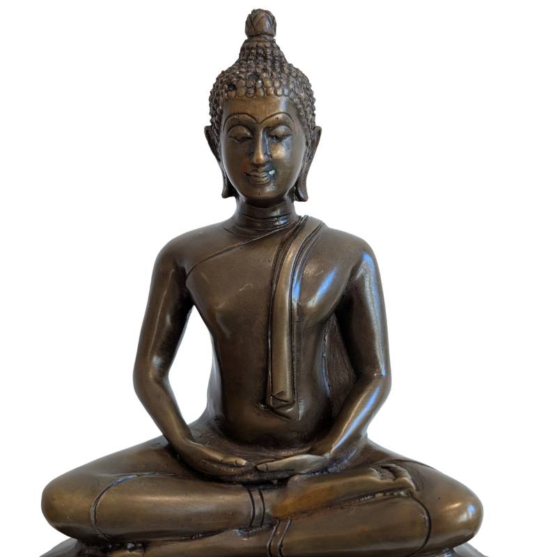 Bronze Buddha in Dhyana Mudra suitable for interior