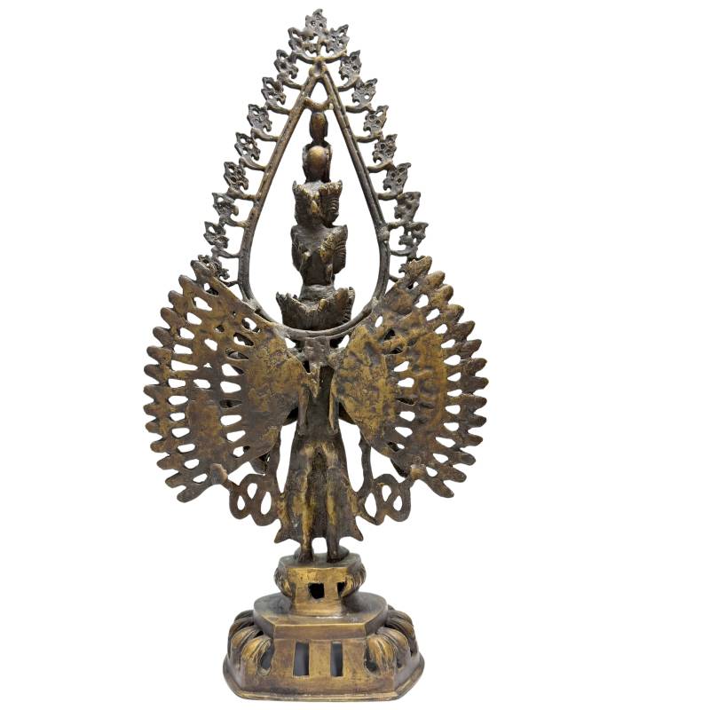 Bronze Thousand-armed Avalokiteshvara, 49 cm high