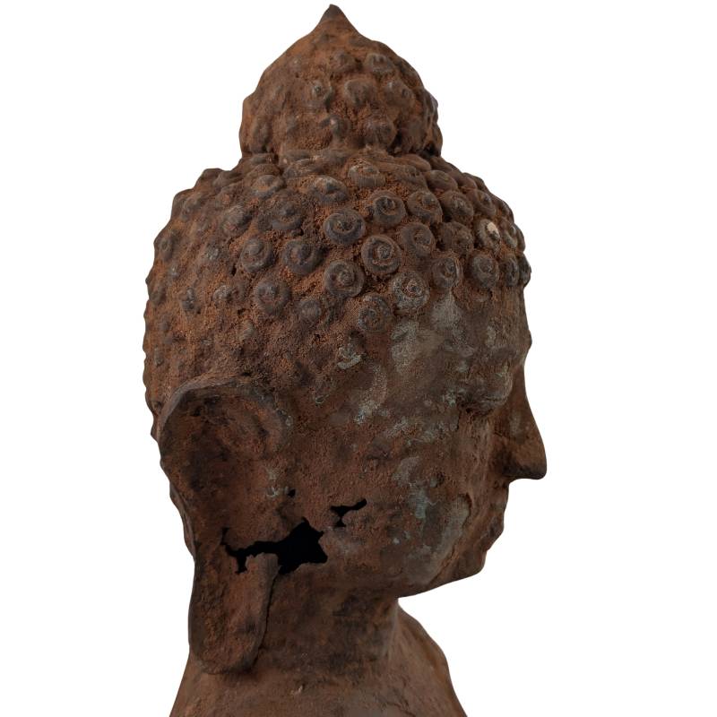 Bronze Buddha Burma classic style antique meditation