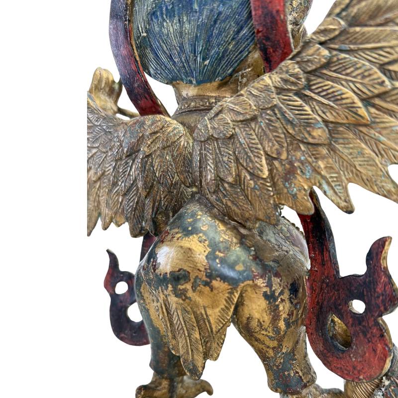 Bronze Garuda figure from the Tantric Himalayan art tradition