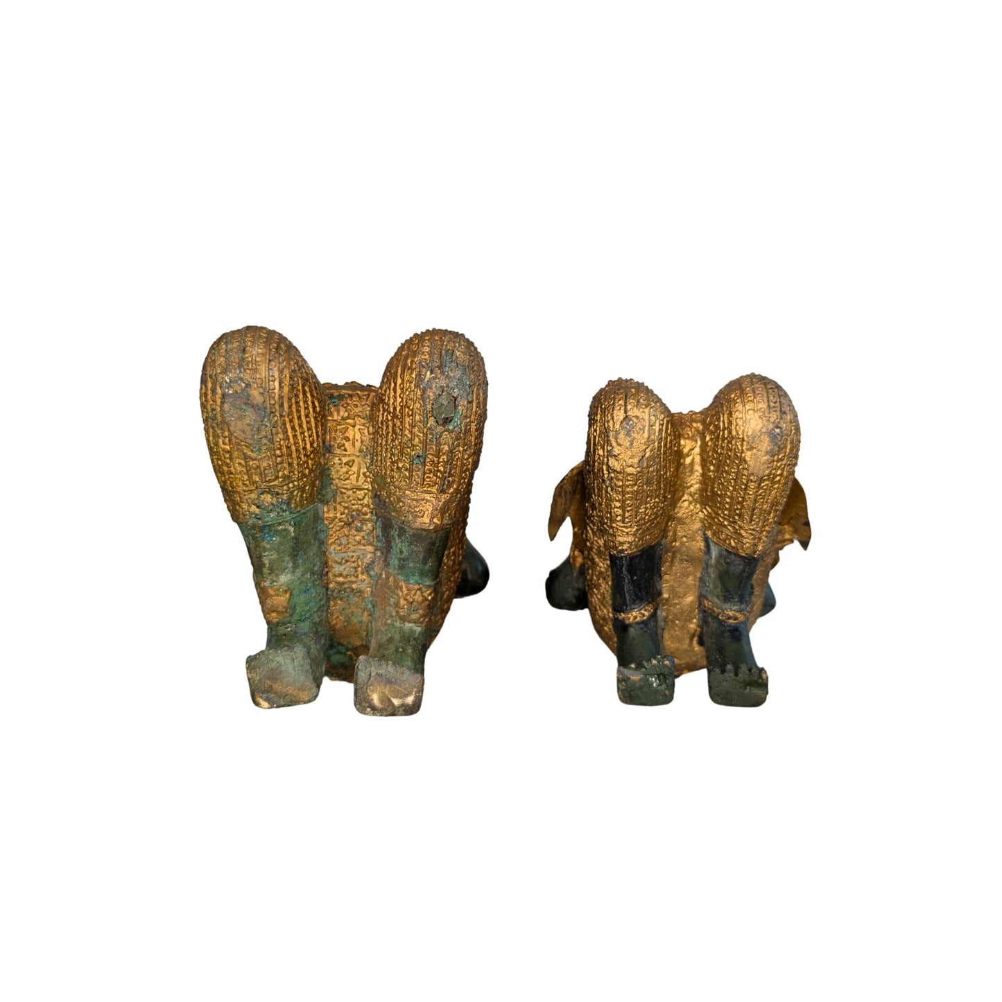 Bronze Thepanom set Thailand in classic temple style