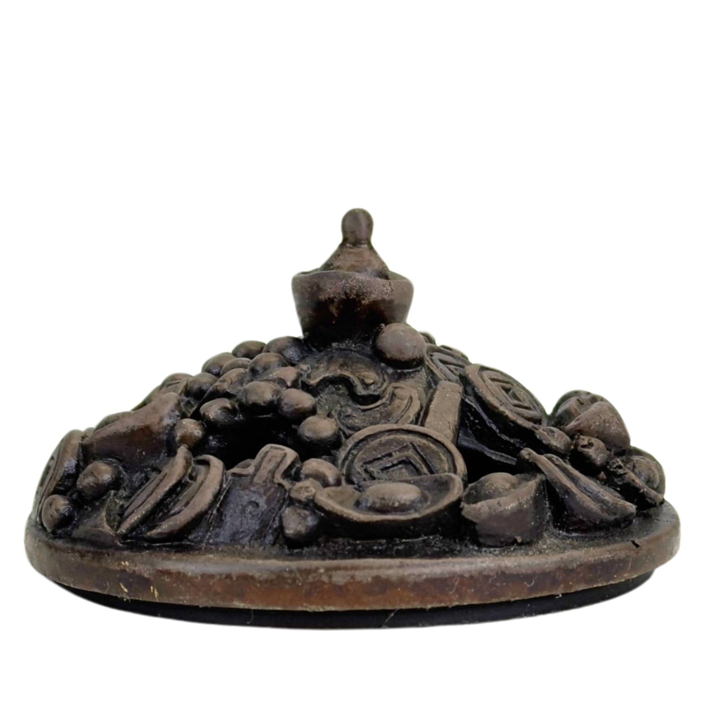 Chinese bronze treasure basin for Feng Shui and Asian interior