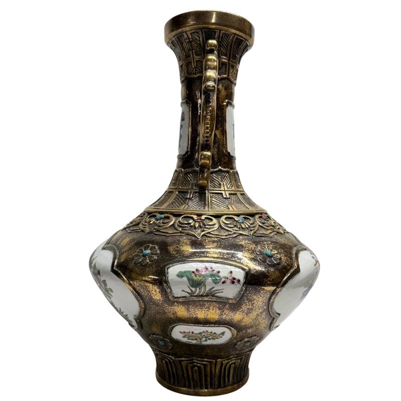 Chinese vase large size decorative interior flower decor