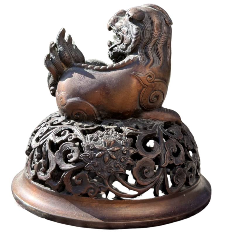 Decorative Chinese bronze incense burner