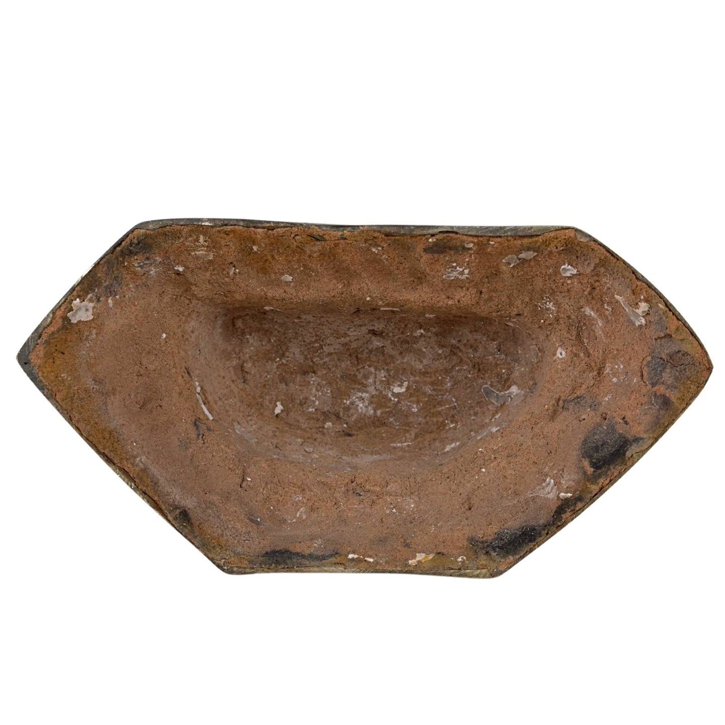 The richly decorated lotus base on the characteristic hexagonal foot.