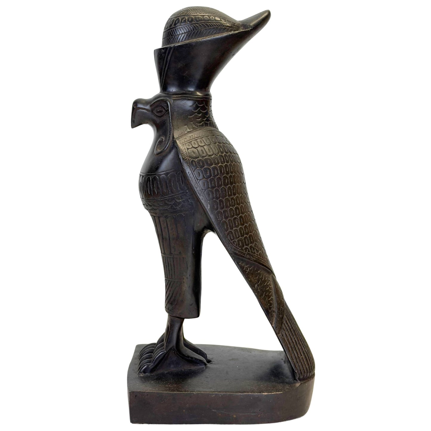Decorative statue of the Egyptian god Horus