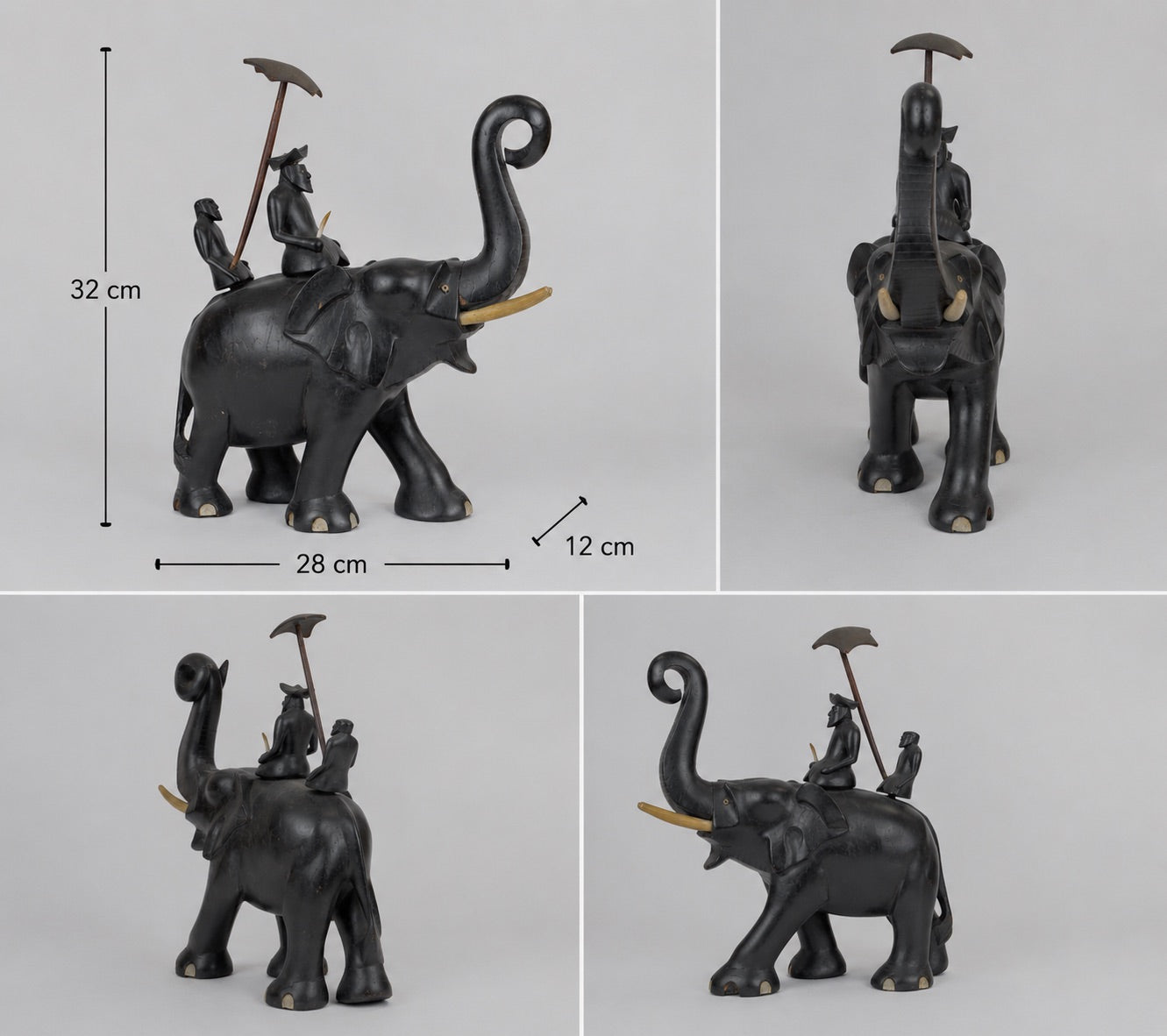 exclusive wall art altar elephant statue luck prosperity