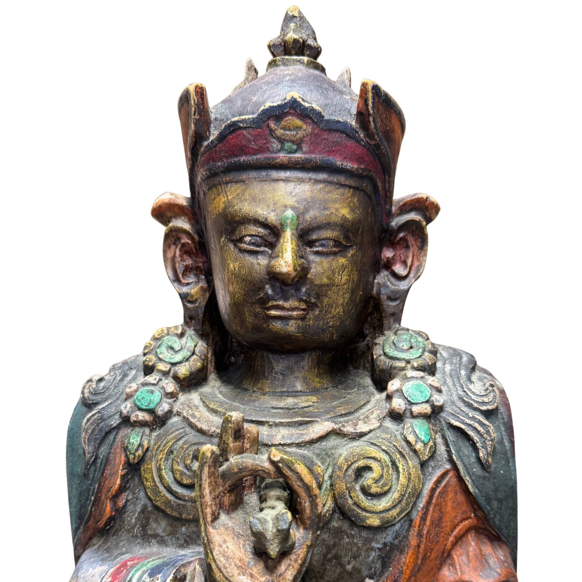 Expert validation of 17th-century Tibetan sculpture 1st Buddha