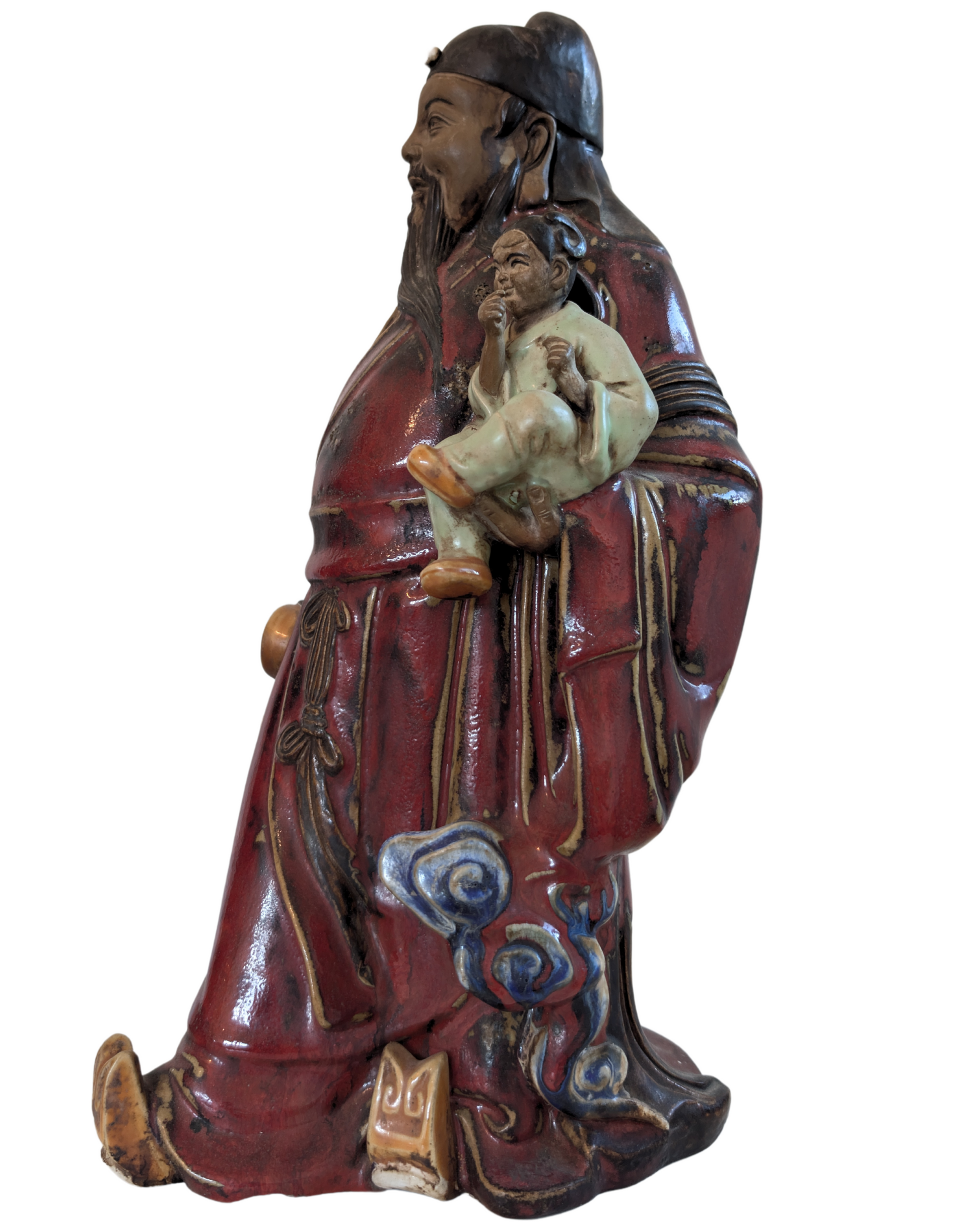 Exclusive Feng Shui statue set for luck, prosperity, and a long life.