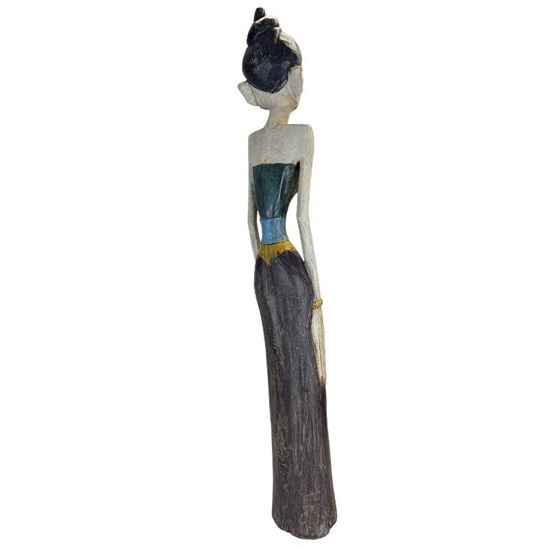 Extended, stylized verticality that blends modernism with tradition.