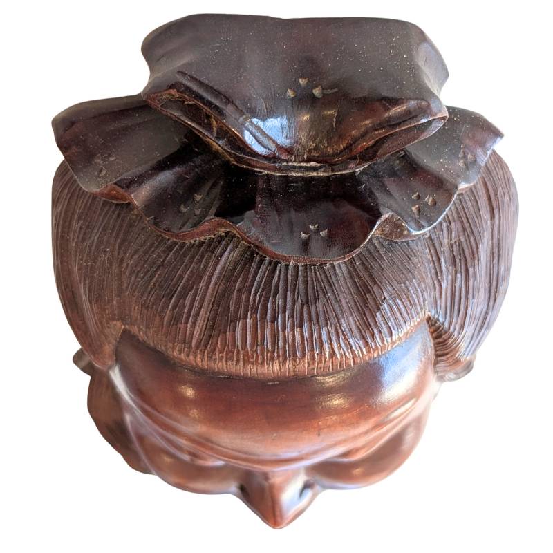 Religious wooden Guanyin mask from China
