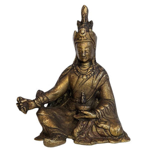Guru Rinpoche – statue antique en bronze – lot 115