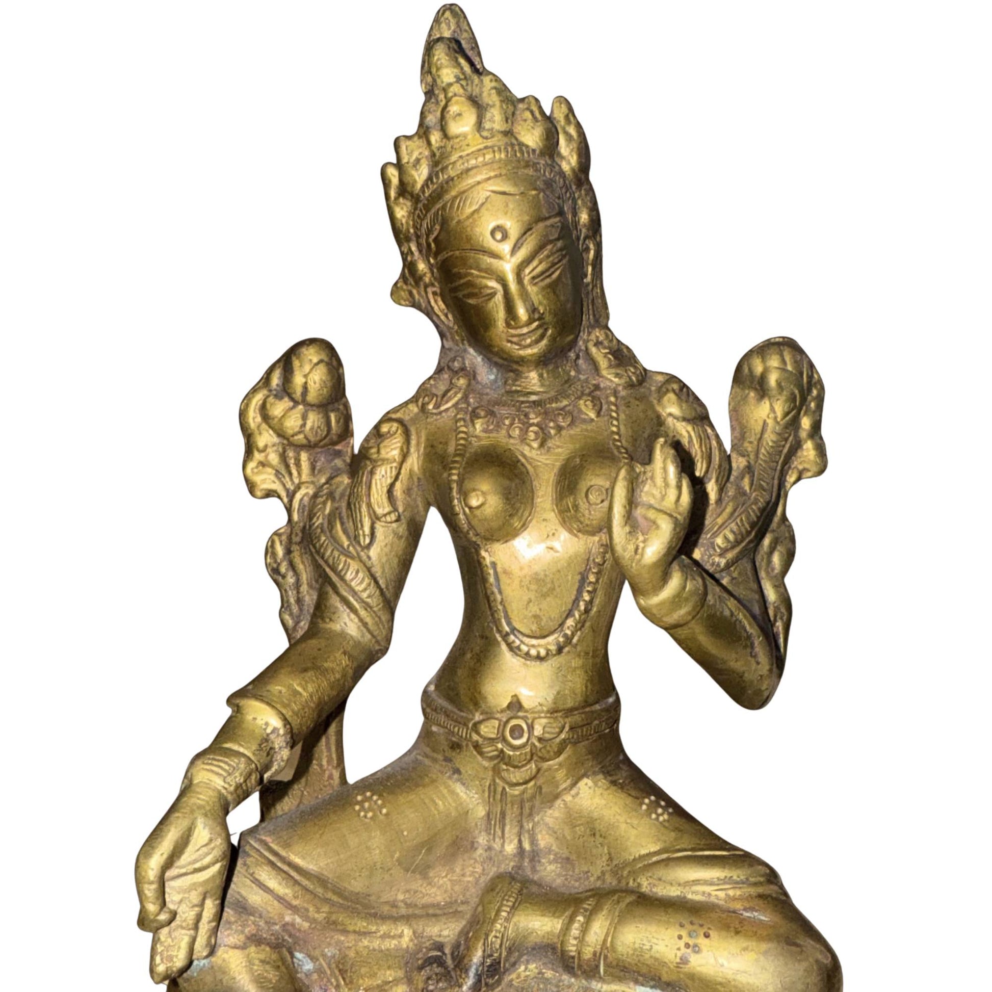 Handmade Tara statue Himalaya region audit