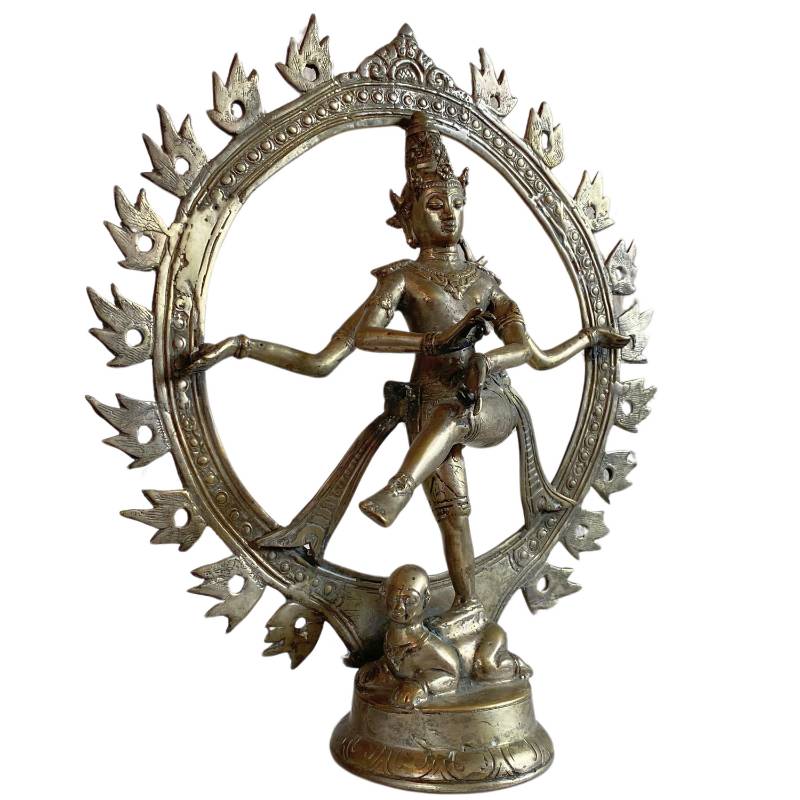 Shiva in the cosmic dance, performed in Himalayan style.