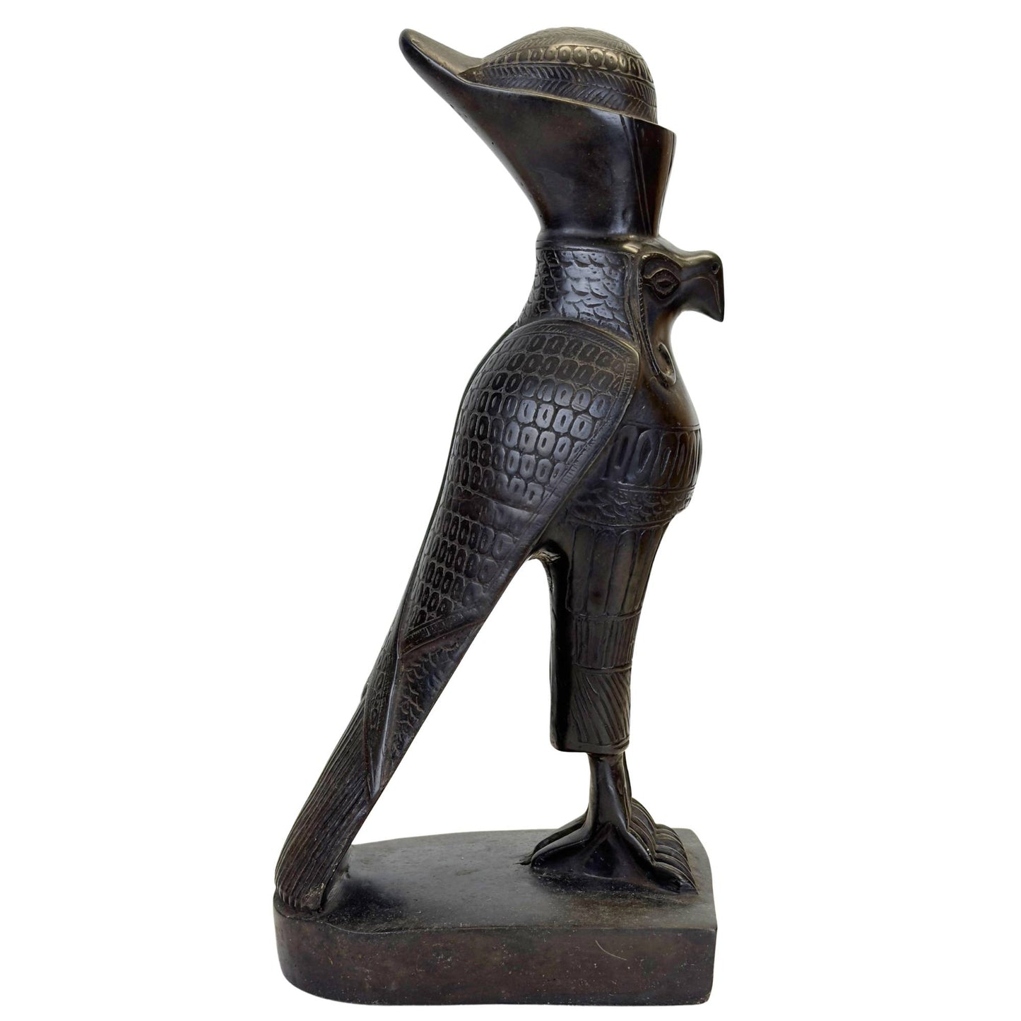 Horus statue inspired by the art of ancient Egypt