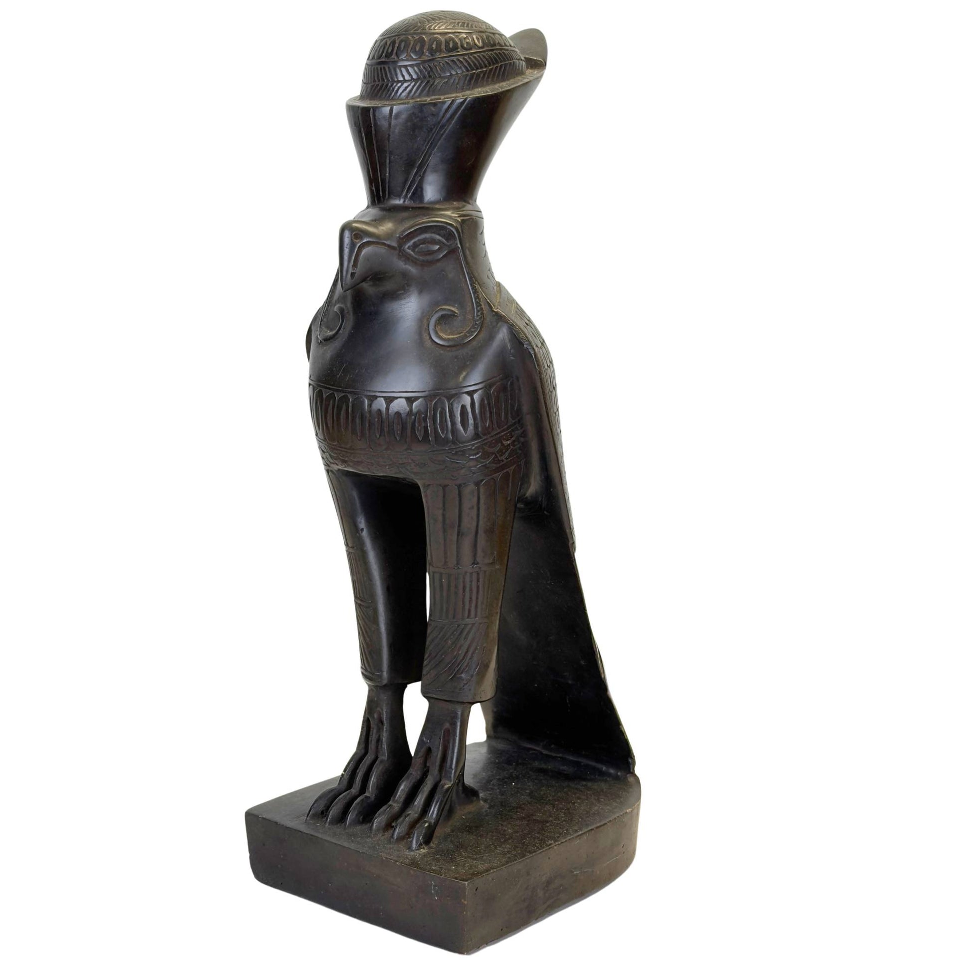 Horus with the double crown of Upper and Lower Egypt