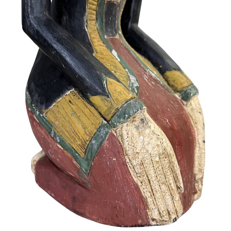 Investment-worthy Indonesian antiques: heavy-gauge teak.