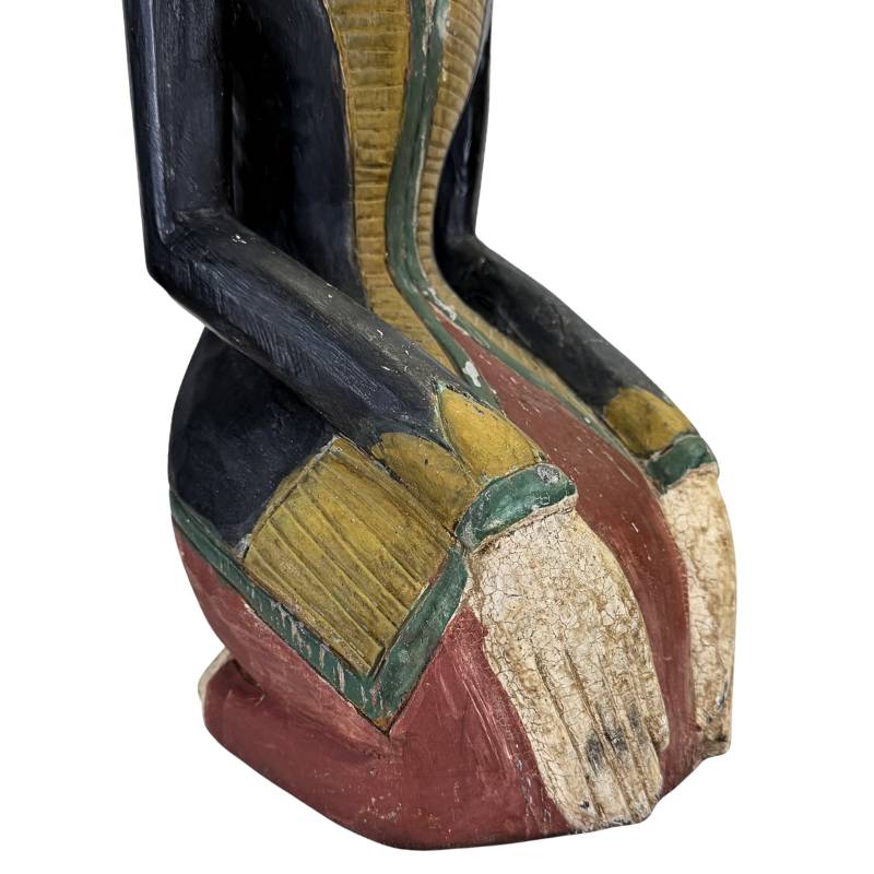 Investment-worthy Indonesian antiques: heavy-gauge teak.