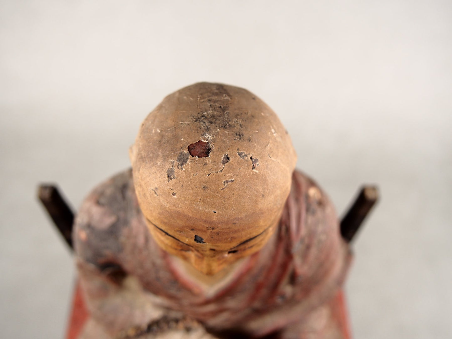 Religious statue from a Japanese temple shrine
