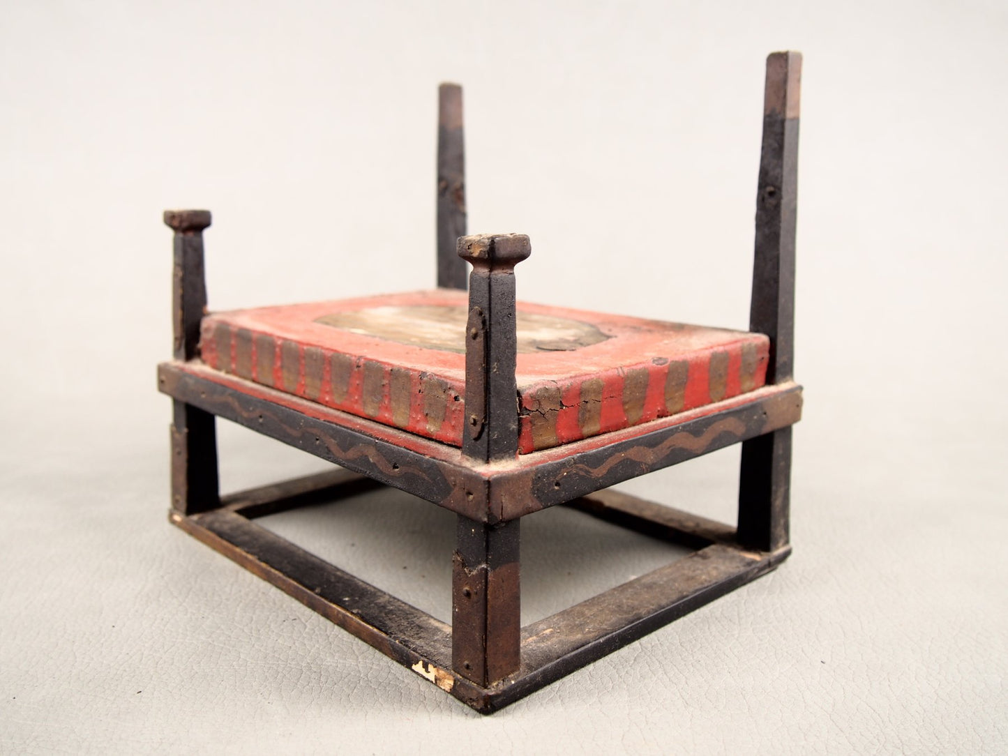 Traditional Japanese wooden zushi shrine
