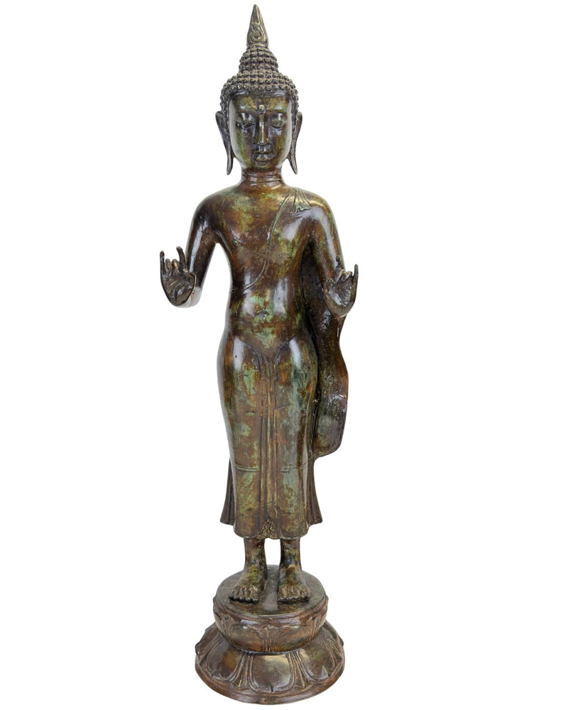 Bouddha javanais antique – Style néo-Majapahit – Vitarka Mudra - Thais Boeddhabeeld