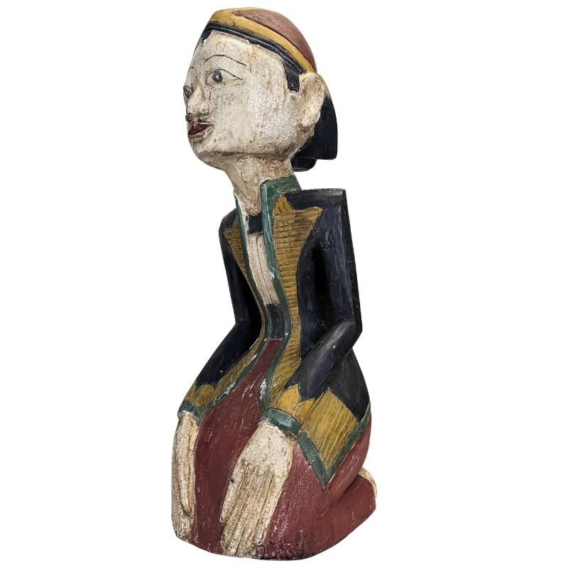Traditional Javanese court statue for harmony and marital happiness.