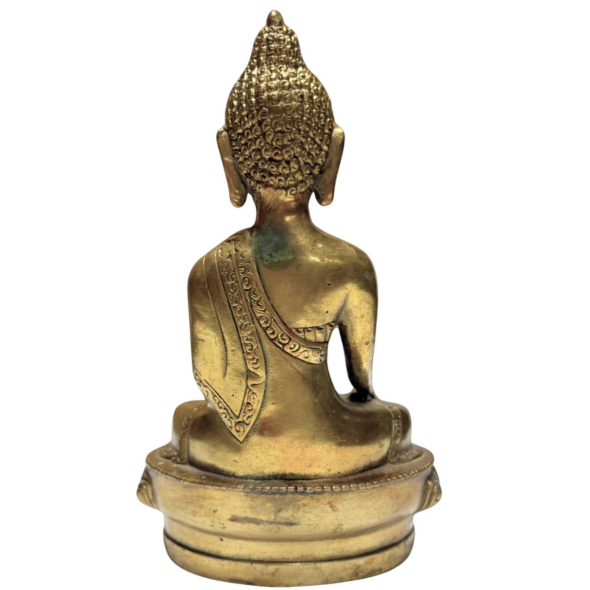 Small Buddha statue for altar, sideboard, desk, or quiet meditation corner