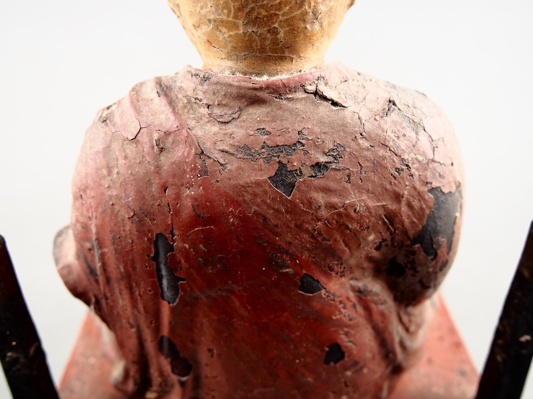 Wooden sculpture by Kobo Daishi
