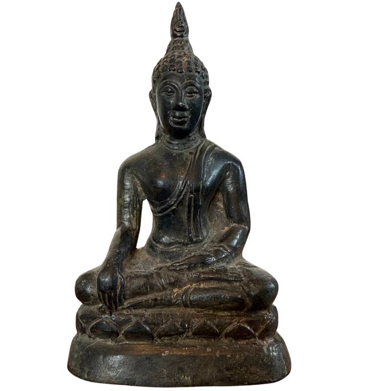 Luxury Asian antique bronze Buddha set 341 audited