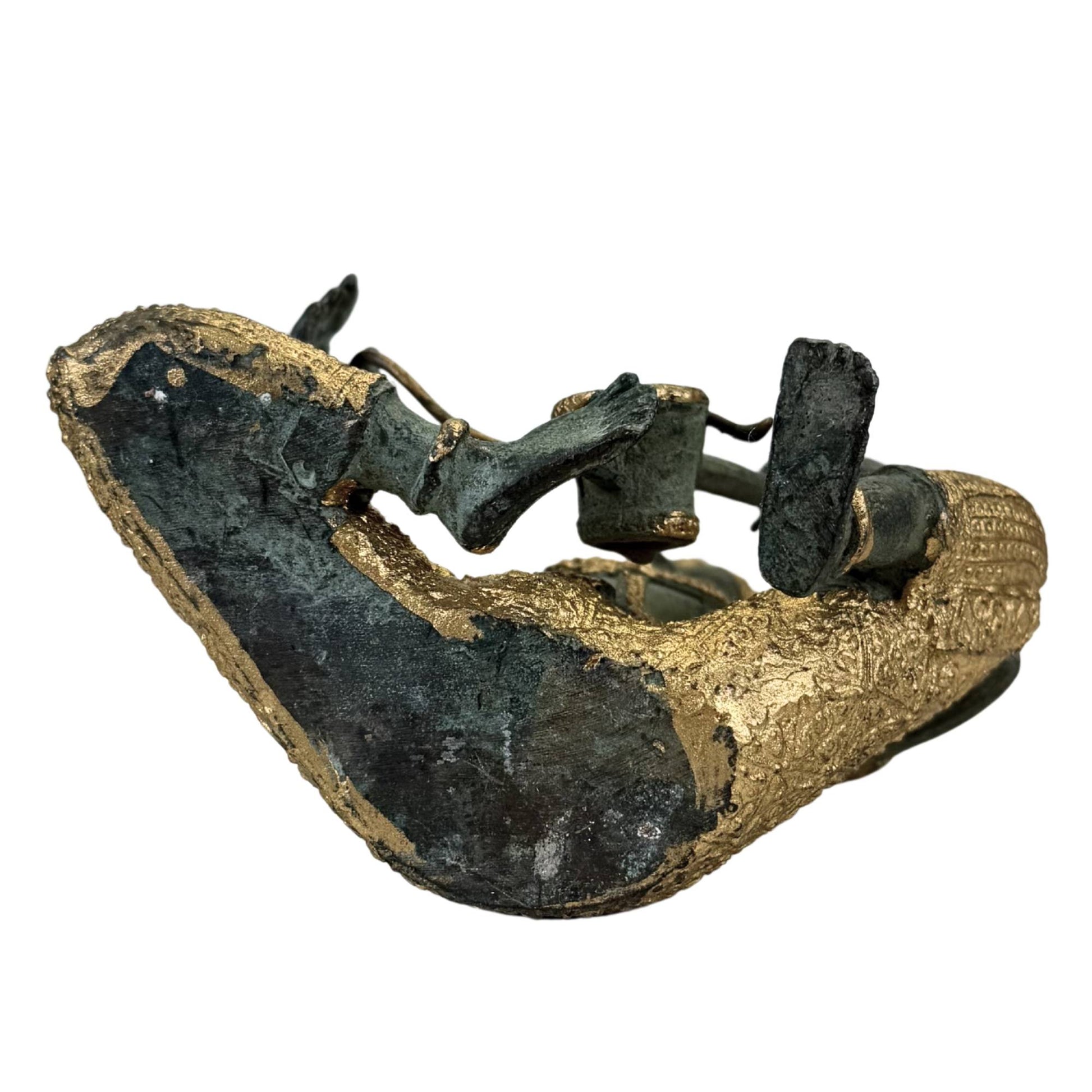 solid cast bronze bottom set of 4 weights
