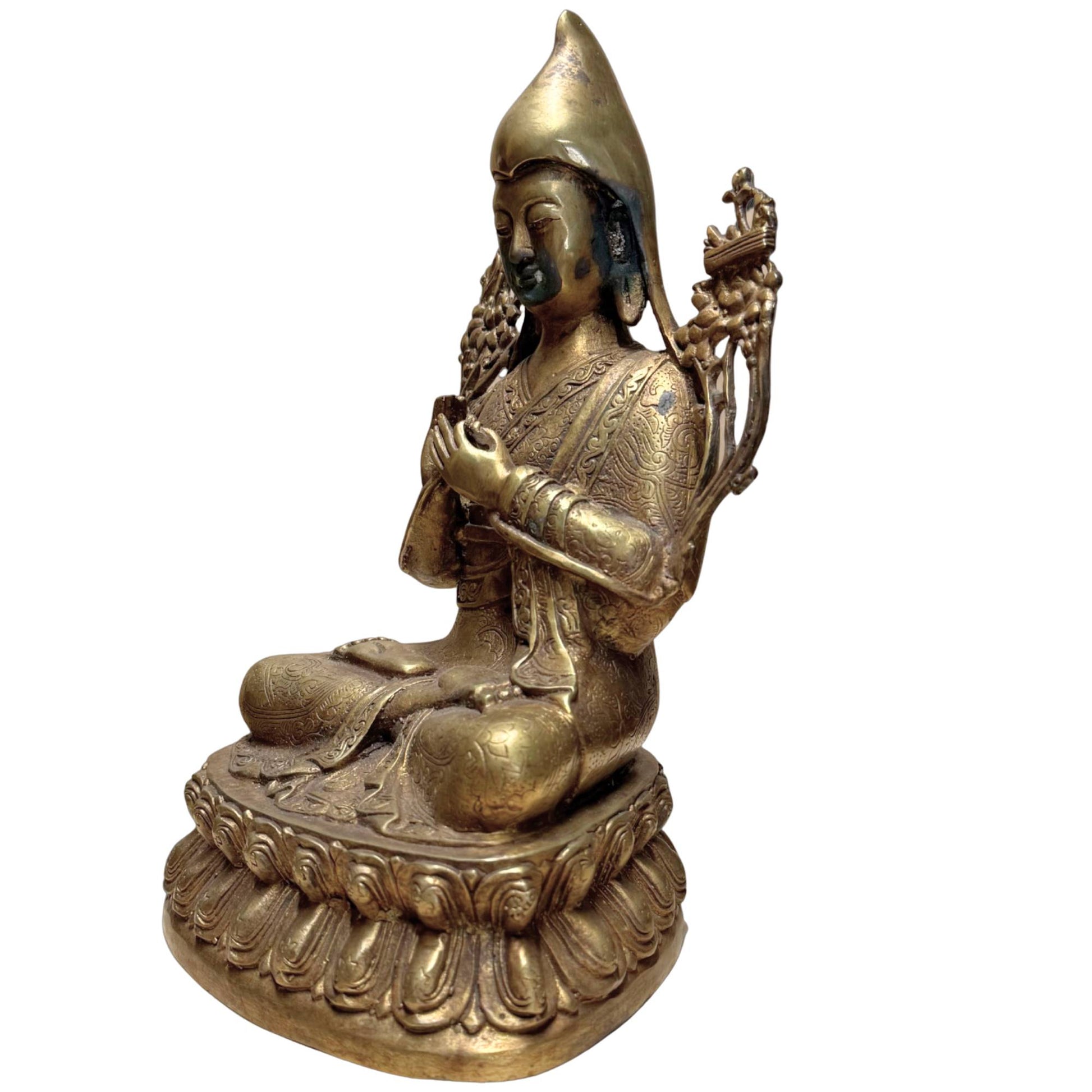 Solid cast bronze in original condition without any restorations.