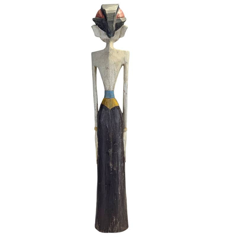 Mid-century modern interpretation of traditional Javanese wedding icons.