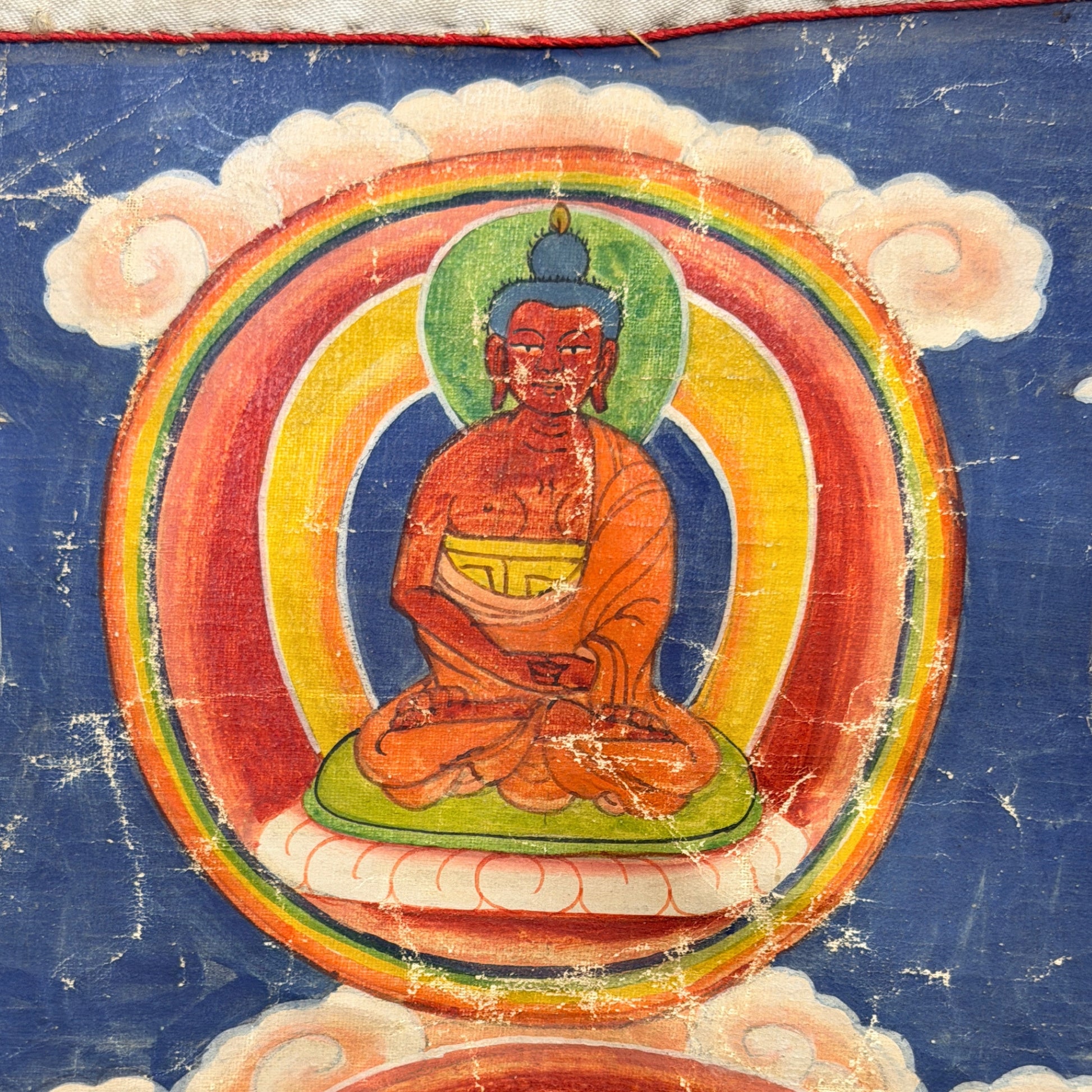 Monumental Nepalese thangka of Rakta Tara, 120 cm
