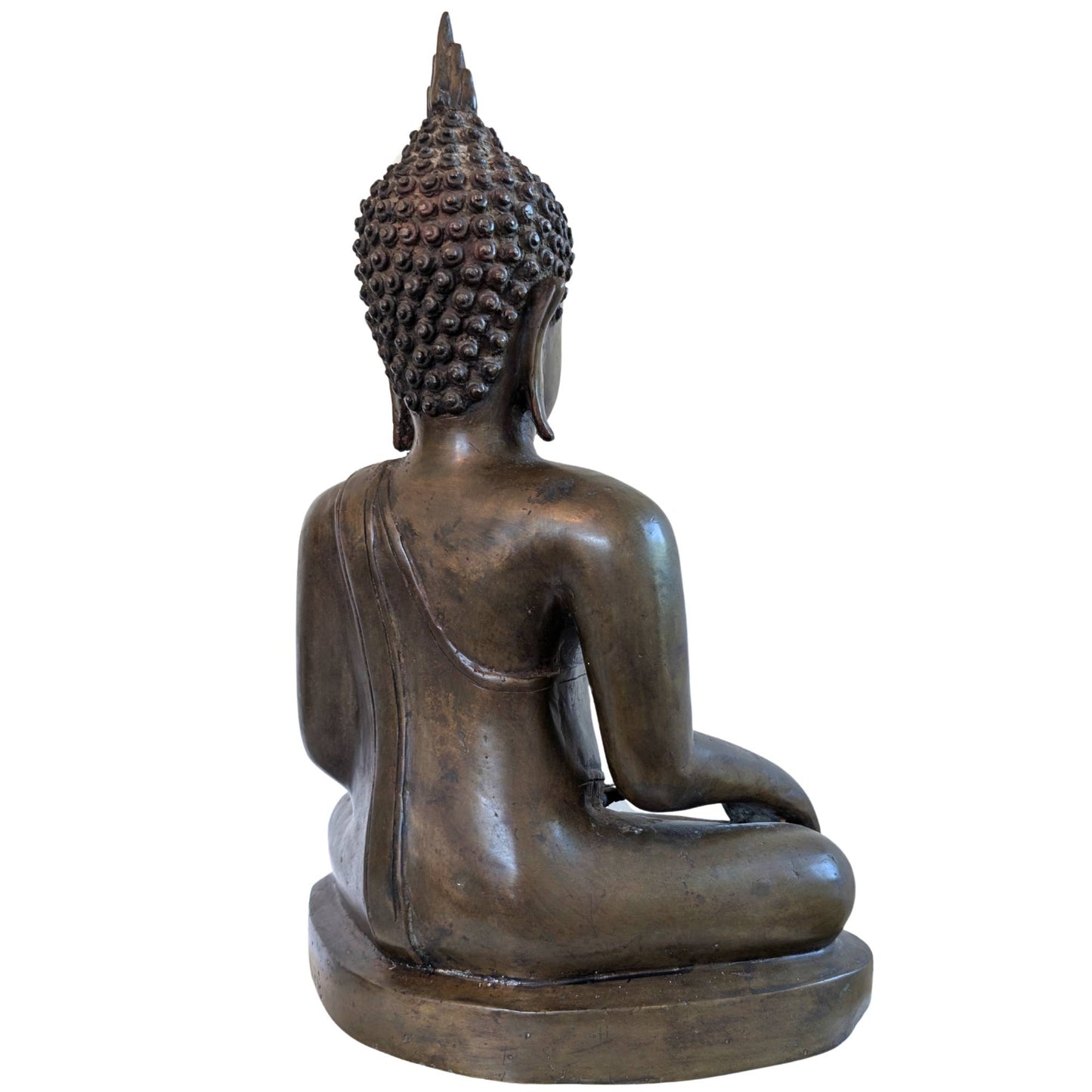 Museum-quality Lan Xang Buddha with microscopically proven ivory eyes