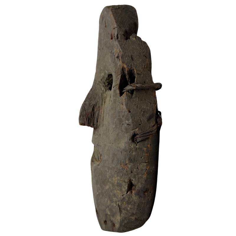 Nepalese Mask from Holz with traditional form and patina