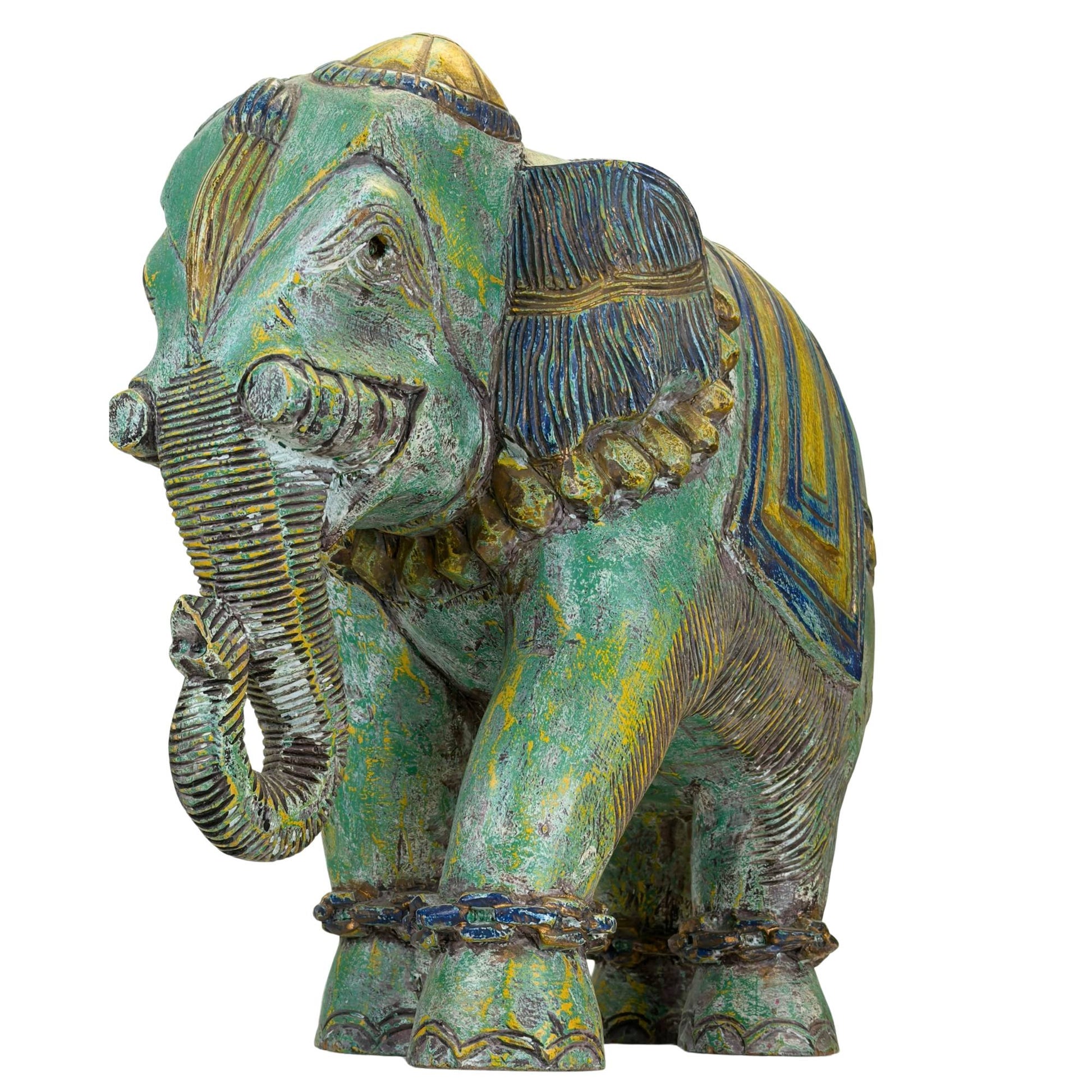 Indian elephant as a symbol of strength, wisdom, and protection