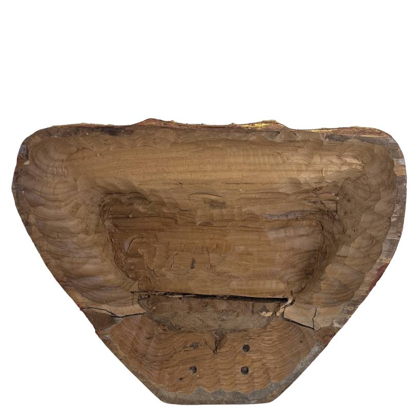 This is the base of a Buddha from Burma.