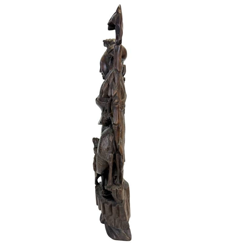 Shippo technique Oriental art technique: silver wire inlay (Shippo) in antique Chinese burl wood.