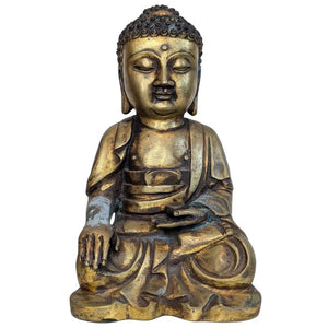 Bouddha Shakyamuni en bronze ancien chinois, lot 111