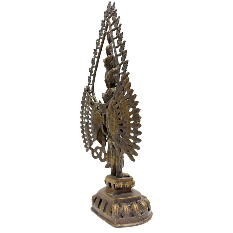 Bronze Sahasrabhuja Avalokiteshvara with openwork halo