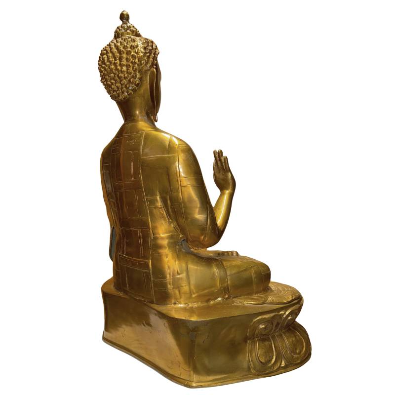 Shakyamuni Buddha as a powerful symbol of protection, inner peace, and trust