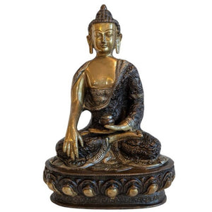 Shakyamuni en bronze doré népalais, ca. 1850-1900