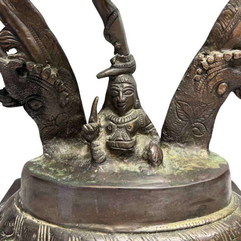 Shiva Nataraja statue India bronze cosmic dance collector's item
