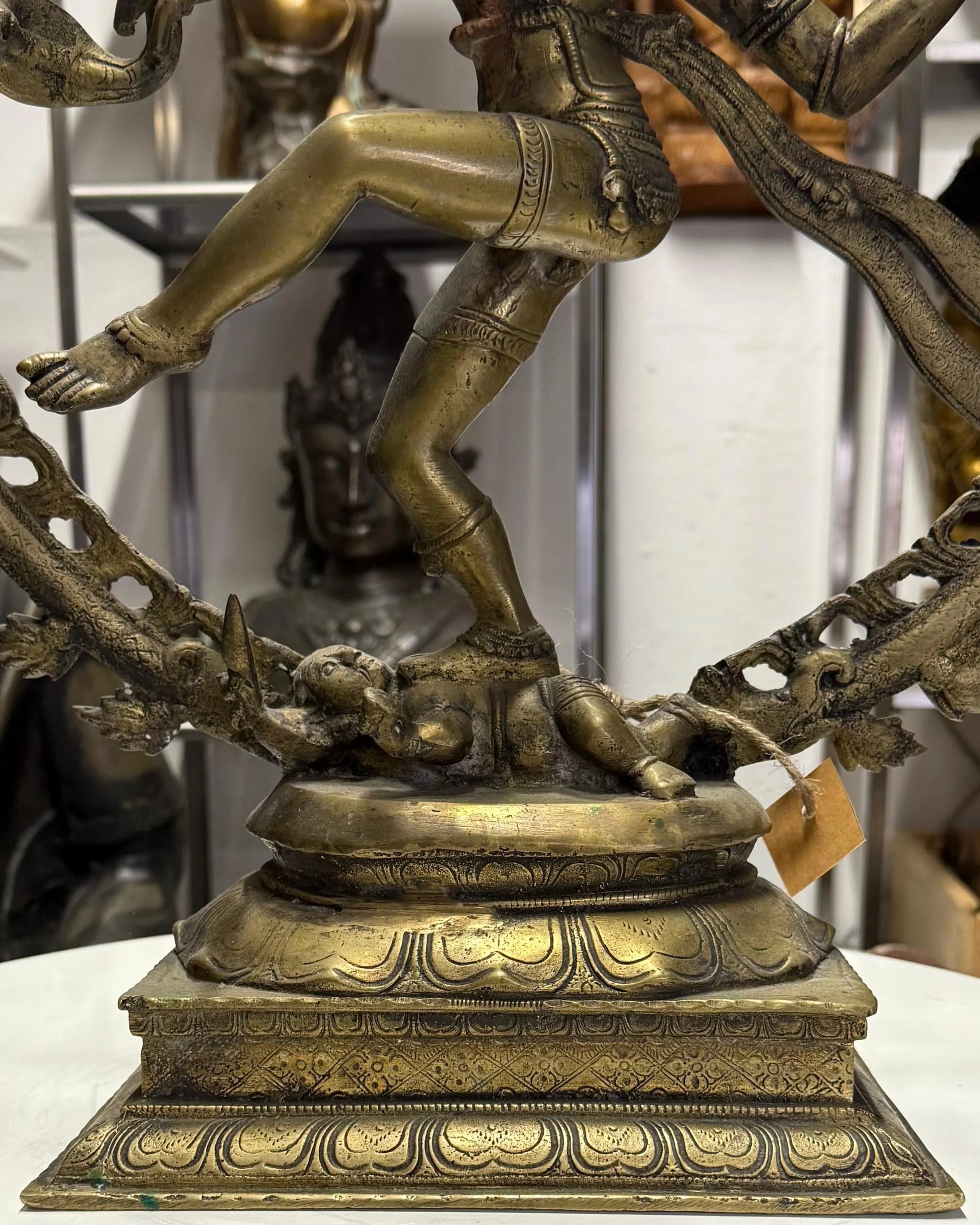 Shiva Nataraja bronze statue India cosmic symbolism dance and energy