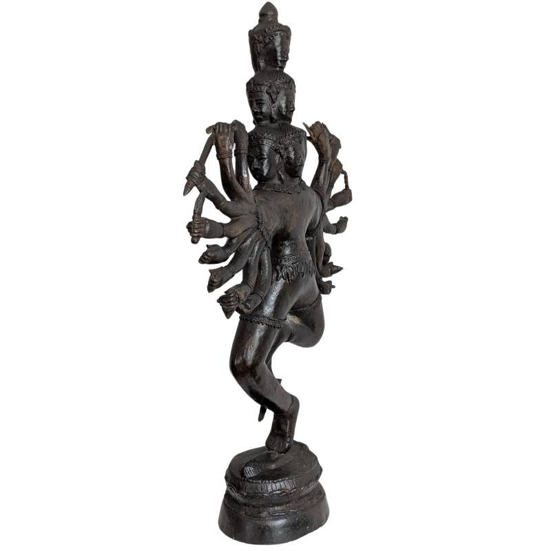 Dancing Shiva Nataraja in bronze, Hindu iconography
