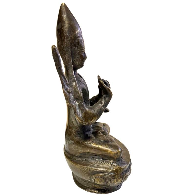 Significant Tibetan master bronze expertise 1stbuddha