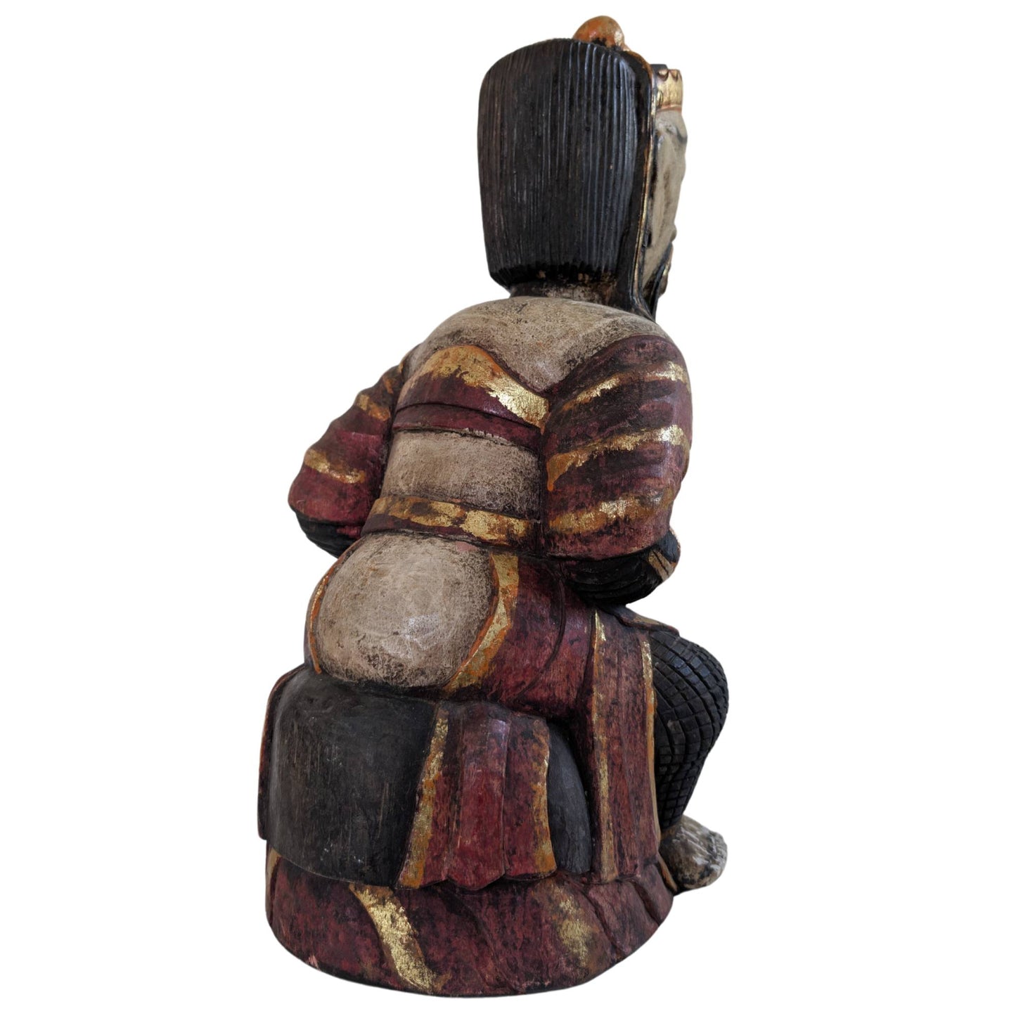 Spiritual antique object ideal for an office environment to promote growth and authority.